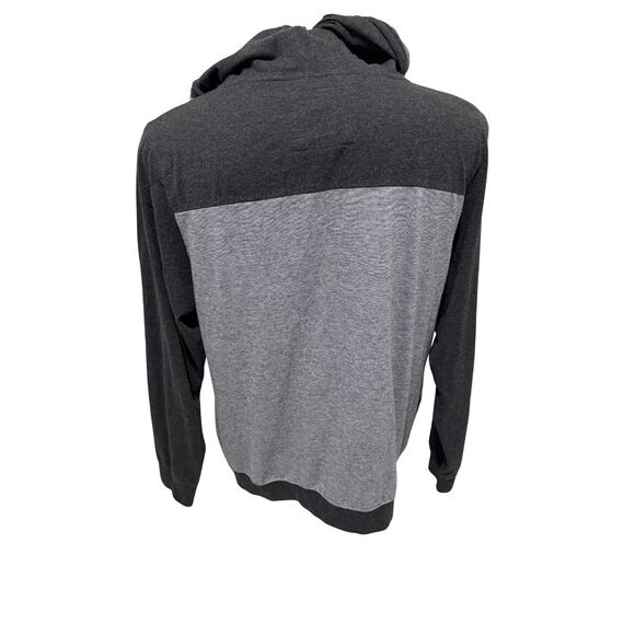 Tree Brand Supply Nomad Division Men’s Large Full Zip Hoodie Gray Two Tone - Picture 5 of 5